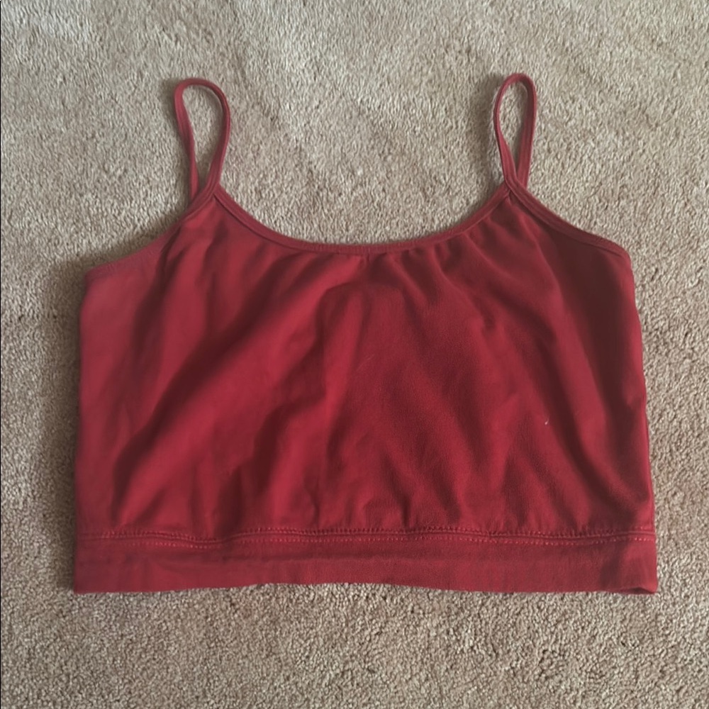 Red Women's Camisole Top